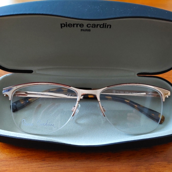 Pierre Cardin gold copper Woman eyeglasses. - Picture 2 of 16